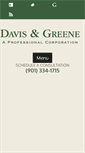 Mobile Screenshot of davis-greene.com